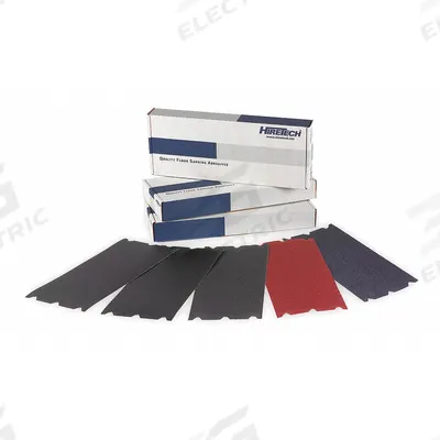 HIRETECH Floor Sanding Sheet: 8 in x 19 1/2 in Abrasive, For HT8 Series, 40 Grit - Abrasives for Floor Sanders