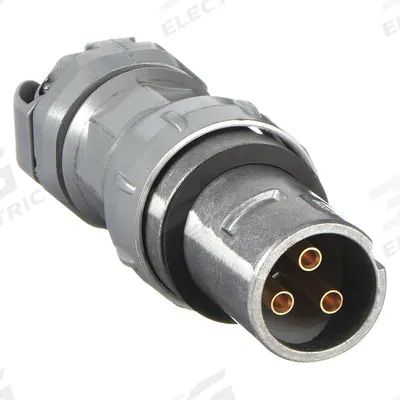 HUBBELL Pin and Sleeve Plug: Gray, 250V DC/600V AC, Three Phase, 60 A, 3 Pole - Hazardous Location Plugs