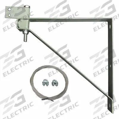 Dayton Mounting Bracket: Mounting Bracket, 14 1/2 in Lg, 2 in Wd - Mounting Brackets