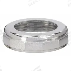 APPROVED VENDOR Nut and Washer: Zinc, Chrome-Plated, Silver, Slip, 1 1/2"-11.5 Thread Size, 10 PK (MPN 1PNW6). Key specifications — Finish: Chrome-Plated; Includes: (10) 1-1/4 x 1-1/2 in Washers; Brand: APPROVED VENDOR; Material: Zinc; Connection Type: Slip.