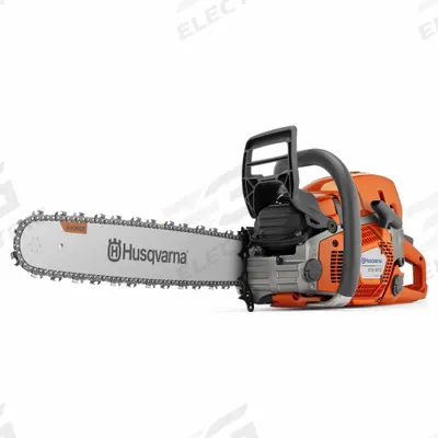 HUSQVARNA Gas-Powered Chainsaw: 24 in Bar Lg, Rear Handle, Auto Chain Oiler - Gas-Powered Chainsaws