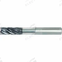WIDIA HANITA: Carbide, AlTiN Coated, 5 Flute, 3/4" Mill Dia, 1-3/4" LOC, 0.03" Rad, 4" OAL (MPN 5V0E19027BT)