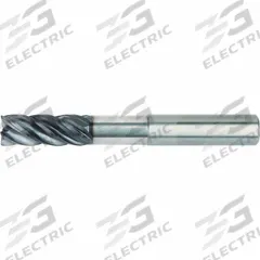 WIDIA HANITA: Carbide, AlTiN Coated, 5 Flute, 3/4" Mill Dia, 1-3/4" LOC, 0.03" Rad, 4" OAL (MPN 5V0E19027BT)