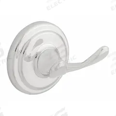 FRANKLIN BRASS Bathroom Hook: 2 7/8 in x 2 7/8 in x 2 7/8 in, Zinc, Polished, (2) Screws (MPN 9002PC). Key specifications — Brand: FRANKLIN BRASS; Material: Zinc.