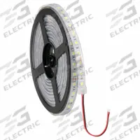 ECCO Strip Lighting: Flex Strip Light, LED, White, Flat, 12V DC, IP65, 2,600 lm Max Brightness (MPN EW0118). Key specifications — Shape: Flat; Brand: ECCO; Electrical Connection: Wire Leads; Lighting Technology: LED; Mount Style: Surface.