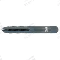 OSG Straight Flute Tap: 5/16"-18 UNC, 2B+, 4 Flute, Plug Chamfer, Black Oxide High Speed Steel (MPN 1590701)