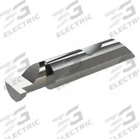 MICRO 100 Grooving Tool: 0.3750 in Shank Dia., Right Hand, 2.500 in Overall Lg (MPN QRR-087-16)