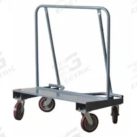 APPROVED VENDOR Panel Truck: 2,000 lb, Gray, 44 in L x 24 in W x 51 in H Deck, 13 1/2 in Deck Ht (MPN DC-2444-8PY). Key specifications — Color: Gray; Caster/Wheel Configuration: (4) Swivel; Brand: APPROVED VENDOR.