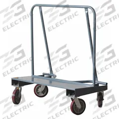 APPROVED VENDOR Panel Truck: 2,000 lb, Gray, 44 in L x 24 in W x 51 in H Deck, 13 1/2 in Deck Ht (MPN DC-2444-8PY). Key specifications — Color: Gray; Caster/Wheel Configuration: (4) Swivel; Brand: APPROVED VENDOR.