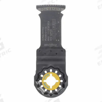 METABO Oscillating Tool Blade: 1 5/16 in Blade Wd, 1 5/8 in Overall Lg, Plunge Cutting - Starlock Mounted Blades