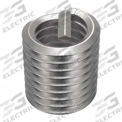 HELI-COIL Helical Insert: Tanged Tang Style, Free-Running, 1/2"-13 Thread Size, Plain - Free-Running Tanged Helical Inserts