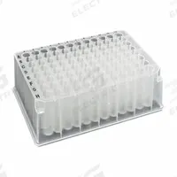 MTC BIO Deep-Well Well Plate: Non-Sterile, 96 Wells, 2 mL, 8.5 mm Dia, RNase/DNase Free, Round (MPN D3096-35). Key specifications — Brand: MTC BIO; Body Color: Colorless; RNase/DNase Free: Yes; Well Shape: Round; Material: Polypropylene.