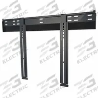 PEERLESS TV Wall Mount: Wall, For 40 in to 80 in Screens, Max. 150 lb, Fixed, Gloss, Black, SUF660P. Key specifications — Manufacturer Part Number: SUF660P; Finish: Gloss; Includes: Universal Screen Adapter; Includes Mounting Hardware: Yes; Material: Steel; Mounting Location: Wall; Brand: PEERLESS; Color: Black.