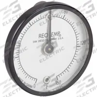 REOTEMP Magnetic Dial Thermometer: 0°F to 150°F /-20°C to 65°C, +/- 2% Full Scale Accuracy (MPN SUR15FV2). Key specifications — Accuracy: +/- 2% Full Scale; Brand: REOTEMP.