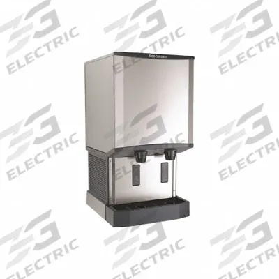 SCOTSMAN Ice Maker: Nugget, 500 lb Ice per Day, Water Cooled, 41 in Ht, 23 1/4 in Wd - Combination Ice Machines & Dispensers