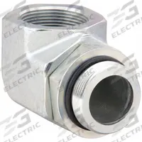 PARKER Metal Pipe Elbow: 1 1/2 in x 2 in, Male Threaded x NPT Threaded, 1,000 psi, Steel, 90° Elbow (MPN 24-1-1/2 AOEG-S). Key specifications — Maximum Operating Pressure: 1,000 psi; (DO NOT SEND) Manufacturer Location: Globally Sourced; Fitting Pipe Size: 1-1/2 in x 2 in.