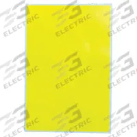 APPROVED VENDOR Barcode Printer Label: 3 in Label Wd, 2 in Label Ht, Yellow, 1 in Core Dia., Matte (MPN 60DY31). Key specifications — Brand: APPROVED VENDOR; Label Color: Yellow; Perforation: Perforated; Adhesive Material: Permanent; Label Finish: Matte.