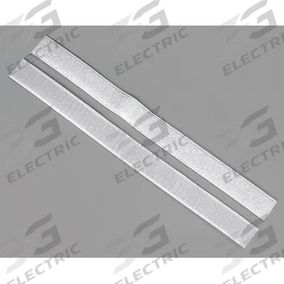 APPROVED VENDOR Hook-and-Loop Fastener: Strip, 1 in Overall Wd, 6 in Overall Lg, Hook-and-Loop - Pre-Cut Strips