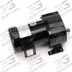 LEESON AC Gearmotor: Parallel, Single Output Shaft, 3-Phase, TEFC, 41 RPM, 700 in-lb Max Torque (MPN 107033.00). Key specifications — Brand: LEESON; Full Load Current: 2.0/1.0 A.