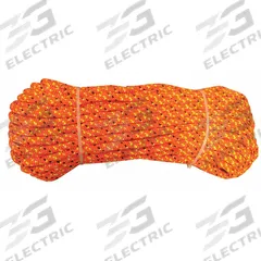 APPROVED VENDOR Rigging and Climbing Rope: Diamond Braid, 7/16 in Dia, 630 lb Working Load Limit (MPN 20TL57). Key specifications — Brand: APPROVED VENDOR; Rope Type: Static; Third Color: Yellow.