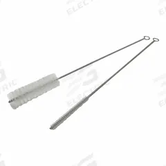 TEL-TRU Brush Kit: Cleaning Brush, Check-Set Calibrator/Check-Set Data Logger, Universal, Check-Set (MPN 96100145). Key specifications — Brand: TEL-TRU; Compatible Series: Check-Set; Product Type: Cleaning Brush; Material: Stainless Steel; Compatible Product Type: Dry Block Calibrator.