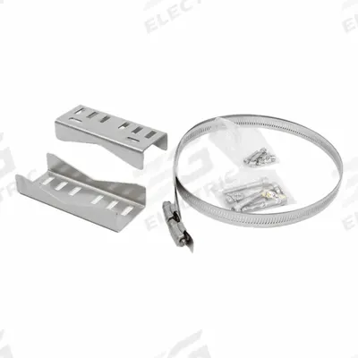 HAMMOND Pole Mount Kit: Allows Select Hammond Enclosures to be Mounted - Electrical Enclosure Accessories & Replacement Parts
