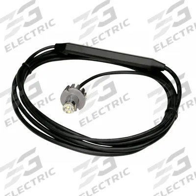 ECCO Warning Light: Concealed Warning Light, Amber, 1 in Overall Wd, 1 5/16 in Overall Ht - Vehicle Concealed Mount Flashing Lights