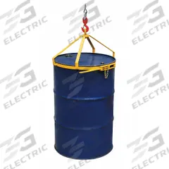 DAYTON Drum Lifter: For 55 gal Drum Capacity, Metal, 700 lb Wt Capacity, Rim, Vertical, Yellow (MPN 12R542). Key specifications — Color: Yellow; For Drum Material: Metal; Grip Location: Rim; Material: Steel; Brand: DAYTON.