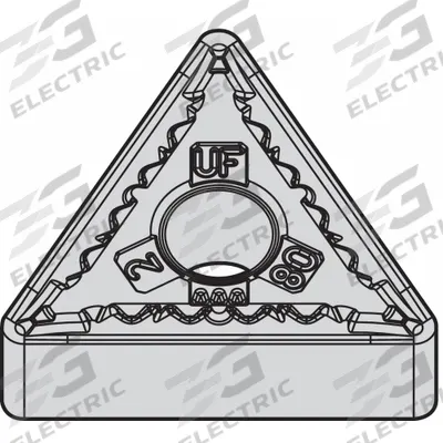 WIDIA Triangle Turning Insert: TNMG332UF - Triangle (T) Indexable Turning Inserts
