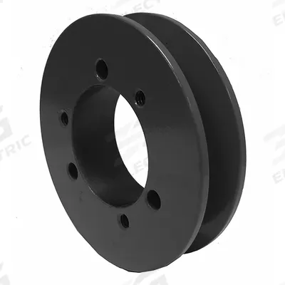 APPROVED VENDOR V-Belt Sheave: 13V560SH, 1 Groove, 5.6 in OD, Bushed Bore - Bushed-Bore Cast-Iron V-Belt Pulleys