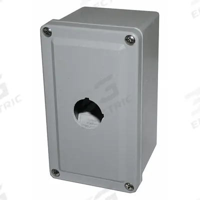 EATON Push Button Enclosure: 30mm, 1 Holes, Non-Metallic - Enclosures for 30mm Operators