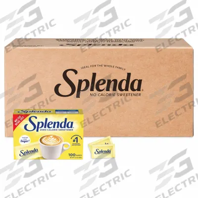 Splenda: Sucralose, 0.04 oz Item Size, Packet - Sweeteners