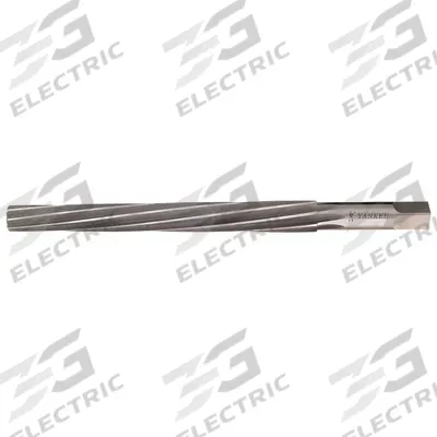 YANKEE Taper Pin Reamer: For #0 Pin, 0.1287 in x 0.1638 in Dia - Spiral-Flute Taper Pin Reamers