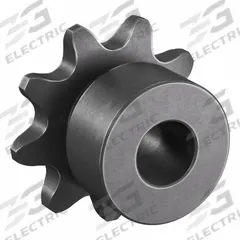 TSUBAKI Sprocket: One-Sided Hub, For Single Strands, 35, 9 Teeth, 1.097 in Pitch Dia, Steel (MPN 35B9). Key specifications — Brand: TSUBAKI.