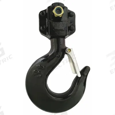 Dayton Bottom Hook Assembly: Lever Chain Hoists, 6,000 lb Compatible Load Capacity - Bottom Hooks for Hoists