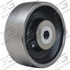 APPROVED VENDOR Caster Wheel: 8 in Wheel Dia., 2 1/2 in Wheel Wd, Steel, 5,000 lb Load Rating, Std (MPN W-825-FSH-3/4MC). Key specifications — Includes Spanner Bushing: Included; Wheel/Tread Material: Steel; Wheel/Tread Color: Silver; Brand: APPROVED VENDOR.