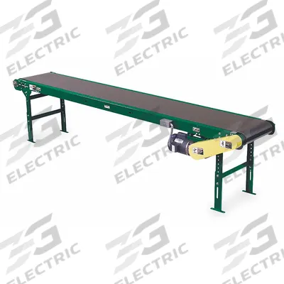 ASHLAND CONVEYOR Belt Conveyor: 18 in Belt Wd, 435 lb Max Load Capacity, 480 V AC, 60 fpm Speed - General Purpose Slider Bed Belt Conveyors