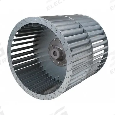 Dayton Blower Wheel: Forward-Curved, 24 7/8 in Dia, 25 in W, CW/CCW, Steel Wheel - Dual-Inlet Forward-Curved Blower Wheels