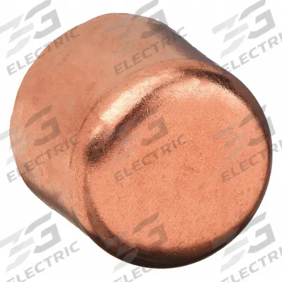 NIBCO Cap: 1/8 in CTS, Cup, Wrot Copper (MPN 617-1/8) - Wrot Copper Tube Fittings