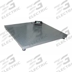 MEASURETEK Floor Scale: 5,000 lb Wt Capacity - Imperial, 0.5 kg/1 lb Readability, Floor Scale, kg/lb (MPN 12R960). Key specifications — Weighing Units: lb; Platform Material: Steel; Connection Ports: RS-232; Brand: MEASURETEK; Readability: 0.5 kg/1 lb.