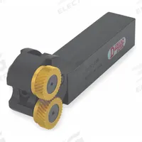 DORIAN Knurling Holder: 5/8 in Shank Wd, 2 3/4 Shank Lg, 4 in Overall Lg, 2 Knurls Required, SSCK (MPN SSCK-50-2)