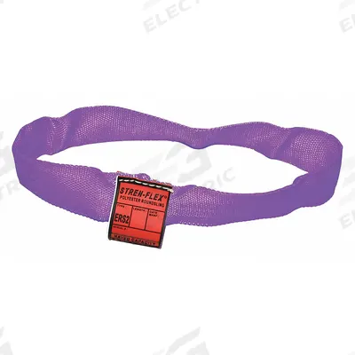 STREN-FLEX Round Sling: Type 5, Polyester, Nylon, 10 ft Sling Lg - Endless Round Slings