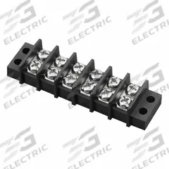 IDEAL Terminal Strip: 6 Poles, 22 AWG – 14 AWG For Wire Sizes, 20 A Max Current (MPN 89-306). Key specifications — Brand: IDEAL; For Maximum Wire Size: 14 AWG; For Minimum Wire Size: 22 AWG; Cover Included: No.