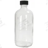 QORPAK Sampling Bottle: 480 mL, Colorless, 28-400, Polypropylene, 12, PTFE, Type III (MPN GLC-01178). Key specifications — Body Color: Colorless; Pre-Cleaned: None; Body Material: Soda Lime Glass; Brand: QORPAK; Screw Closure Size: 28-400; Graduated: No; USP Specification: Type III; Closure Attached: Attached.