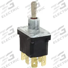 HONEYWELL Toggle Switch: 3 Position, 6 Connections, DPDT, Quick Connect Tab Connection, NT Series (MPN 32NT91-5). Key specifications — AC Contact Rating: 10 A @ 250 V; Switch Function Configuration: Momentary On/Off/On; Brand: HONEYWELL; Series: NT; Horsepower: 1/4 hp @ 125V AC.