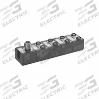 MURRELEKTRONIK IO-Link NPN hub: 8 Output Ports, 3-Pole A-Coded M8 Female, 8 Digital Inputs, 24V DC (MPN 59007). Key specifications — attr912985: COM3 (230.4 kbit/s); attr912983: 24V DC; attr912984: IP67.