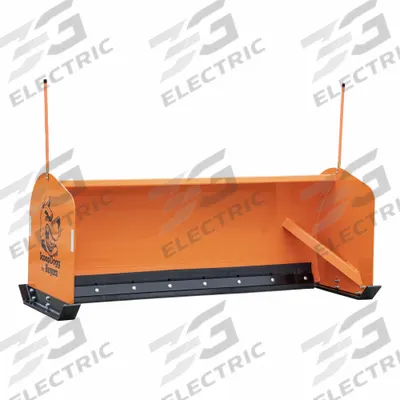 BUYERS PRODUCTS Vehicle Mounted Snow Pusher: Skid-Steer, 46 hp Machine Horsepower Required - Snow Pushers