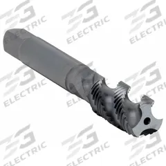 WIDIA GTD Spiral Flute Tap: M8x1.25 Metric, D5 / 6H, 3 Flute, Bottoming Chamfer, Black Oxide Cobalt (MPN 5400231)