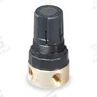 WILKERSON Compressed Air Regulator: Brass, 1/4 in NPT, 14 cfm, 2 psi to 125 psi, Knob, RB3 Series (MPN RB3-02-F000). Key specifications — attr111664: No; attr111400: RB3; attr111627: WILKERSON.