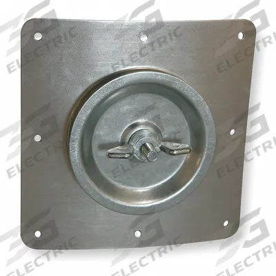 Dayton Clean Out Port Kit: 7 in Square Base, For Roof Mount Mount - Maintenance Access Kits